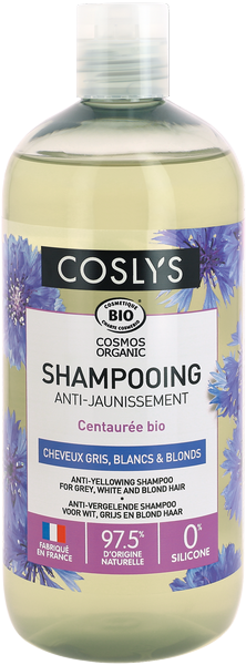 Shampoing anti-jaunissement cheveux gris & blancs - 500 ml