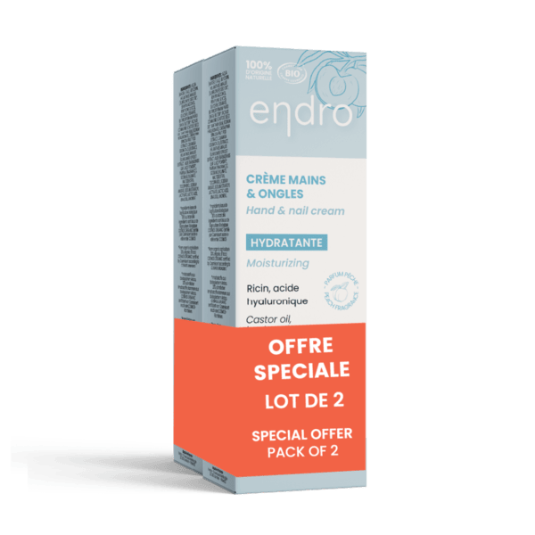 Duo 2 crèmes hydratantes mains - 2 x 50mL