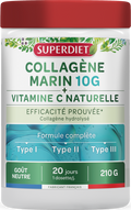 Collagène marin et vitamine c (peau, articulations, muscles) - Poudre 210g